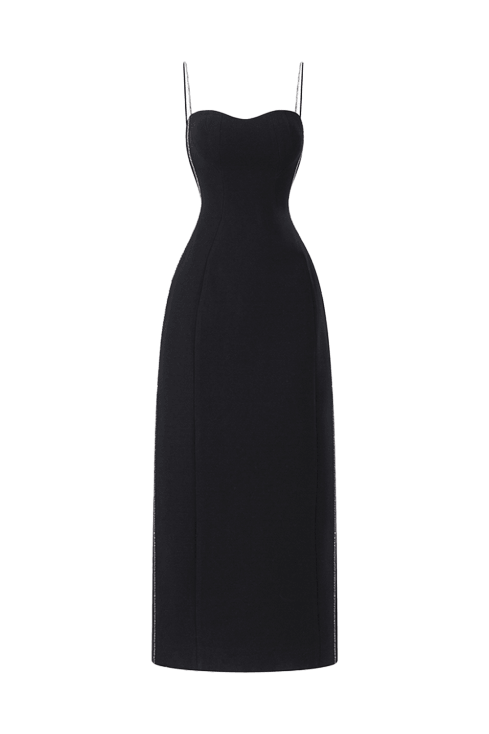 Camisole Crystal Embroidery Sweetheart Dress